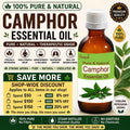Camphor Essential Oil Pure Natural Cooling Aromatherapy Refreshing Massage Diffuser Oil