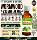Wormwood Essential Oil Pure Natural Artemisia Absinthium Herbal Aromatherapy Bangota