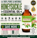 Honeysuckle Essential Oil Pure Natural Floral Aromatherapy Skin Hair Diffuser Wellness