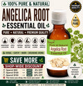 Angelica Root Essential Oil Pure Natural Aromatherapy Massage Perfumery Relaxation Wellness