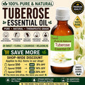 Tuberose Essential Oil, Pure Polianthes Tuberosa, Sweet Floral Aroma by Bangota