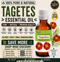 Tagetes Essential Oil Pure Natural Tagetes Minuta Aromatherapy Perfumery Massage