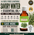 Savory Winter Essential Oil Pure Satureja Montana Natural Aromatherapy Massage Herbal