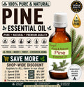Pine Essential Oil Pure Natural Pinus Sylvestris Fresh Forest Aromatherapy by Bangota