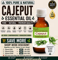 Cajeput Essential Oil Pure Natural Refreshing Aromatherapy Diffuser Massage Steam Distilled