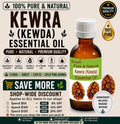 Kewra Essential Oil Pure Natural Kewda Floral Perfume Aromatherapy Massage Diffuser Bangota