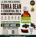 Tonka Bean Essential Oil Natural Sweet Warm Fragrance Luxury Perfume Aromatherapy Relaxation Oil Pure