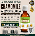 Chamomile Essential Oil Pure Natural Aromatherapy Relaxation Diffuser Massage Wellness