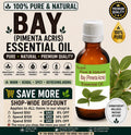 Bay (Pimenta Acris) Essential Oil Pure Natural Pimenta Racemosa Hair Care Aromatherapy Diffuser Massage