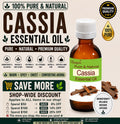 Cassia Essential Oil Pure Natural Spicy Warm Aromatherapy Diffuser Massage Steam Distilled