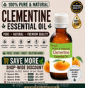 Clementine Essential Oil Pure Natural Citrus Aromatherapy Diffuser Massage Perfumery Soap Making Fragrance
